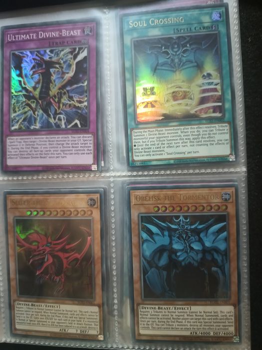 Vând individual cărți de  colectie yu-gi-oh