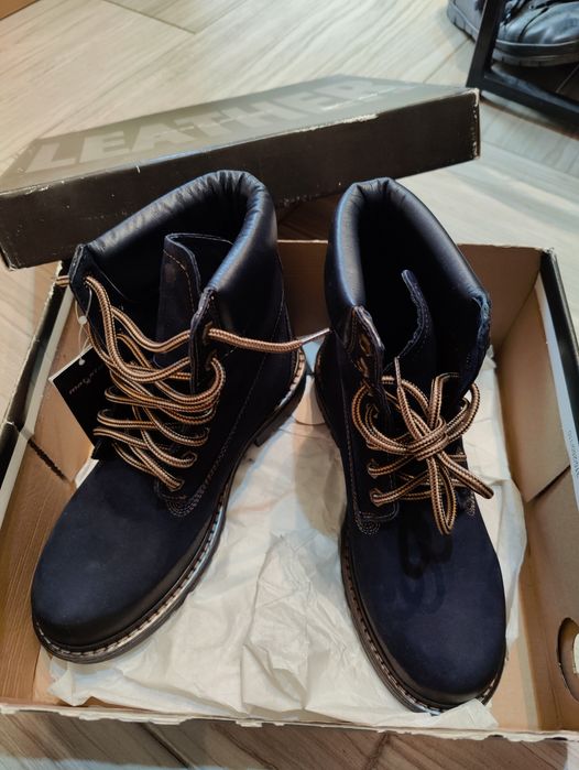 Зимни боти- 37 номер - естествен набук