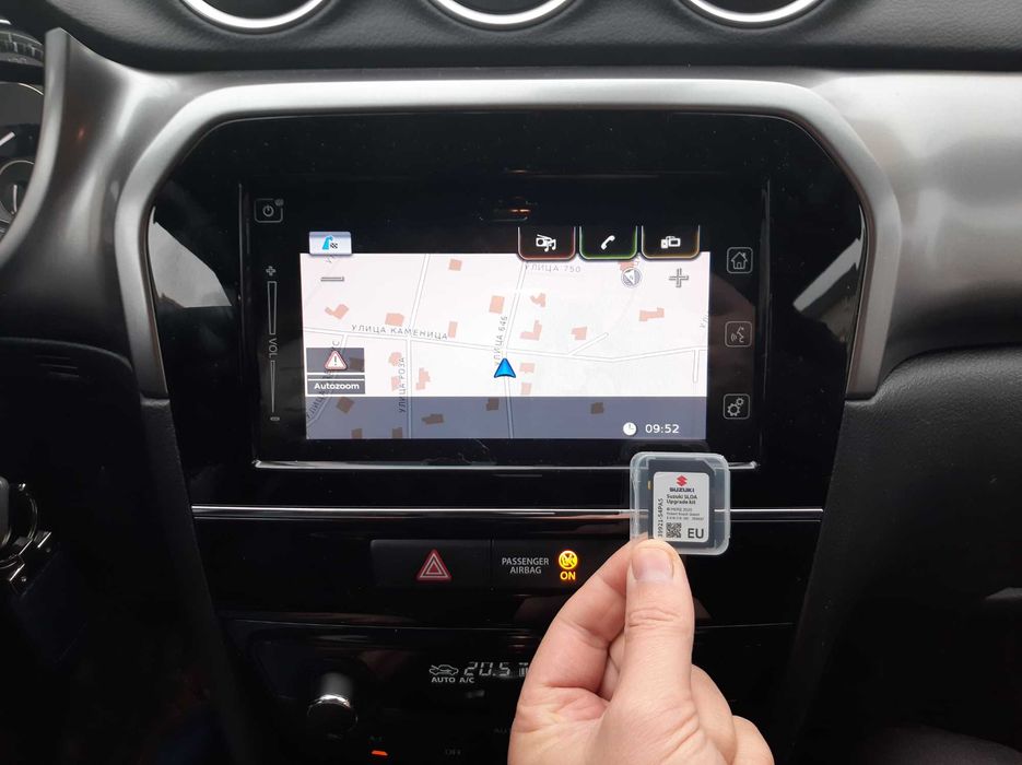 Сузуки 2023 Sd Card ъпдейт SUZUKI Europe BG EU СД карта Swift Vitara