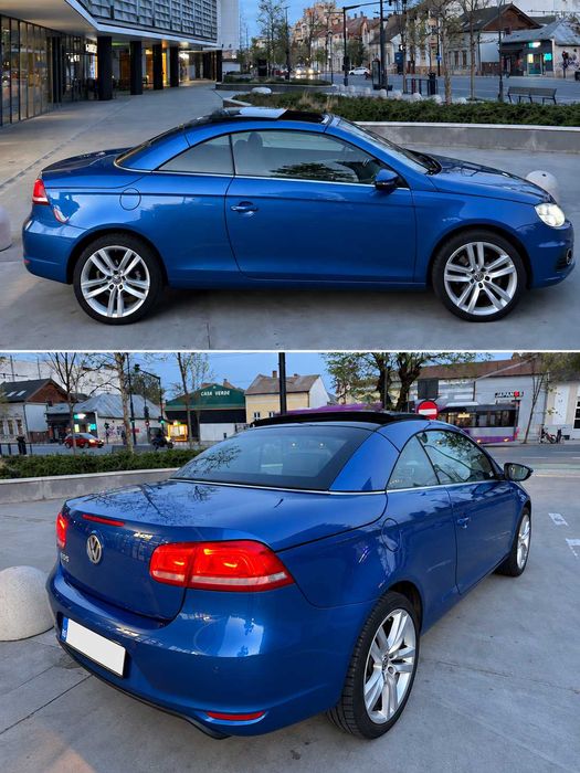 Volkswagen VW Eos 2.0 TDI 140 CP, 2011 – Cabrio, 221.052 km – Jante R18  – Revizie sistem decapotare la service autorizat