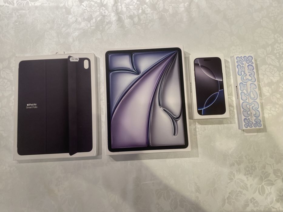 Кутии за iphone 16  pro max  , apple ipad air 13” , pencil pro