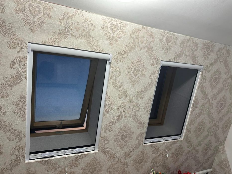 Plase insecte tip rulou geam mansarda