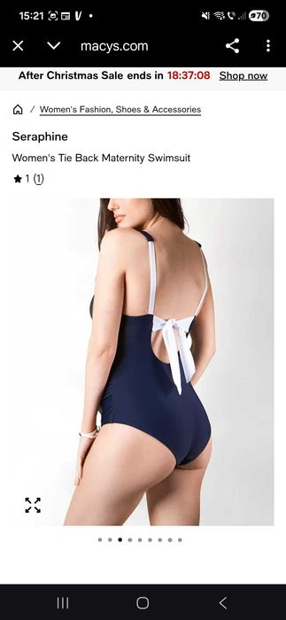 Costum baie gravide Maternity M Seraphine