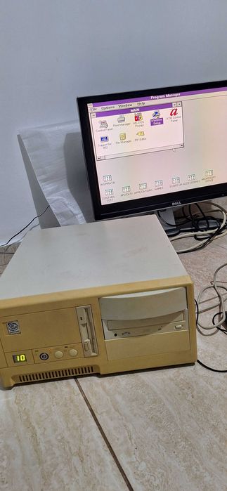 Calculator retro colectie Dos Windows 3.11 pentium ISA PCI functional