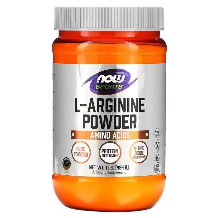NOW Foods Sports L-Arginine L-аргинин л-аргинин l-arginin л аржинин