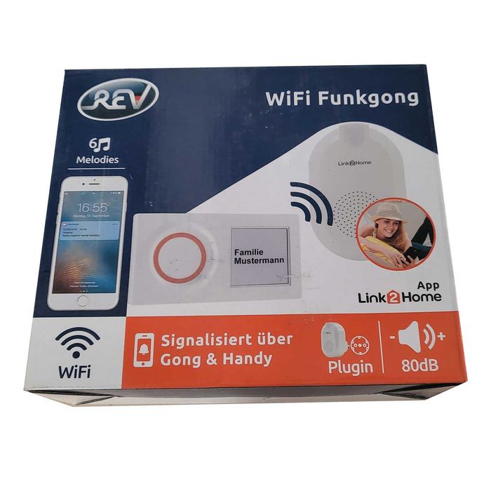 REV Link2Home WiFi безжичен звънец
