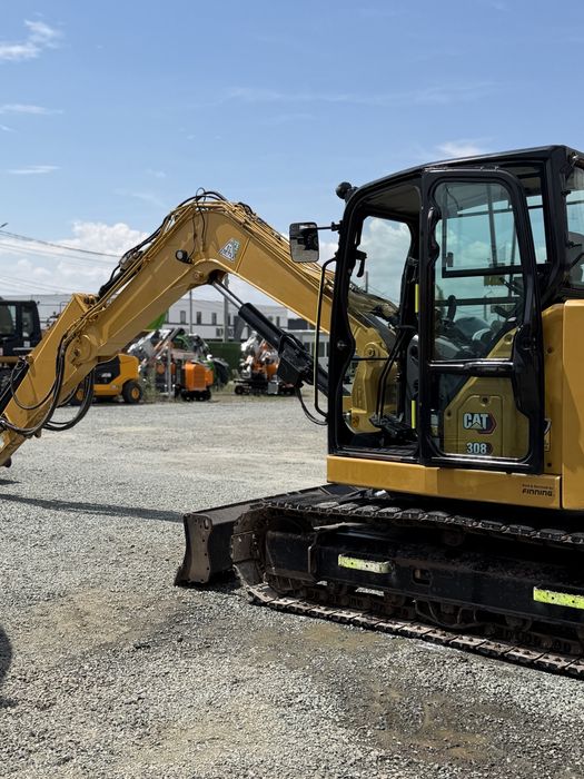 Excavator pe șenile CAT 308 CR an fabricație02/2022 ore 3500 service total făcut
