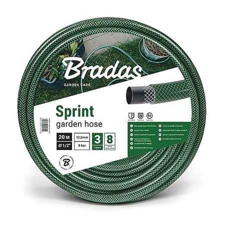 Маркуч градински SPRINT трислоен 1/2″ – 15m