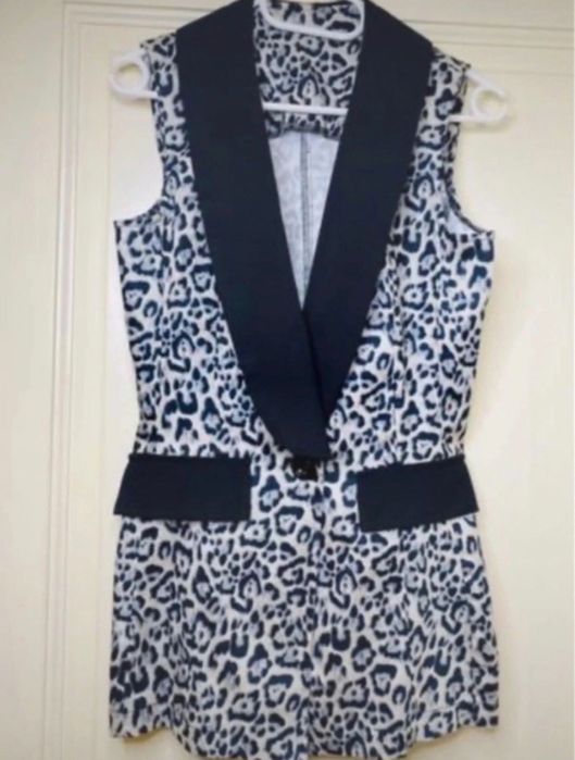 Vestă animal print