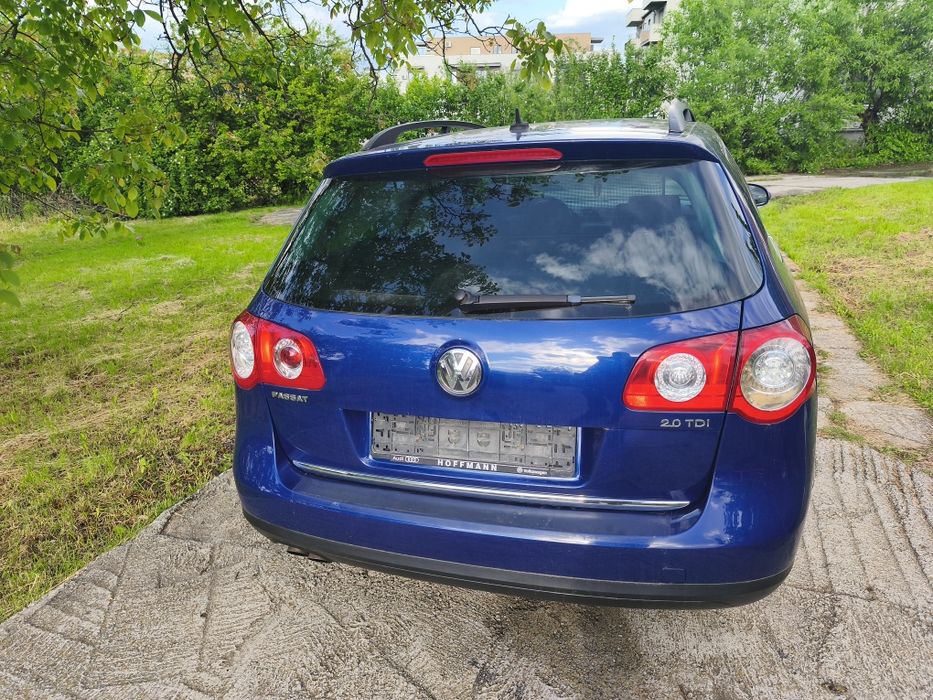 Bară spate albastră LC5E Volkswagen Passat B6 break variant