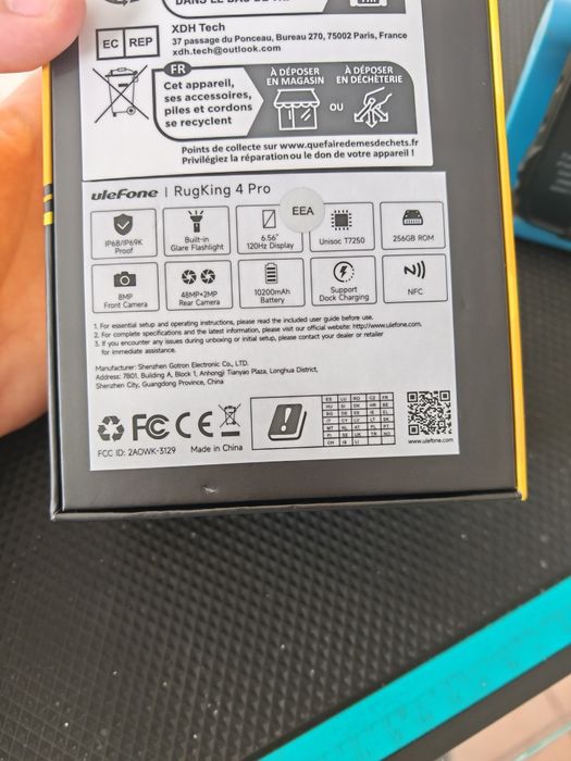 Ulefone RugKing 4 Pro, 8/256 GB, Nou, Garanție