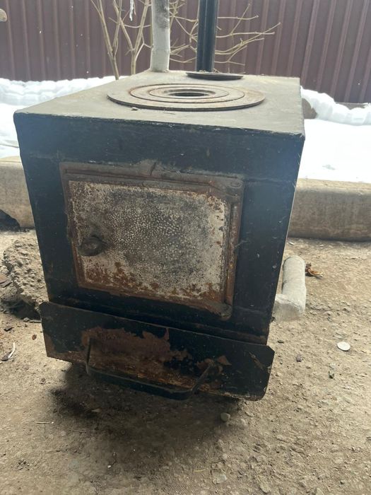 Металлический печь