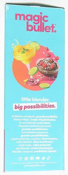 Magic Bullet, Nutribullet, блендер, Smoothie Maker, 200W MBR03