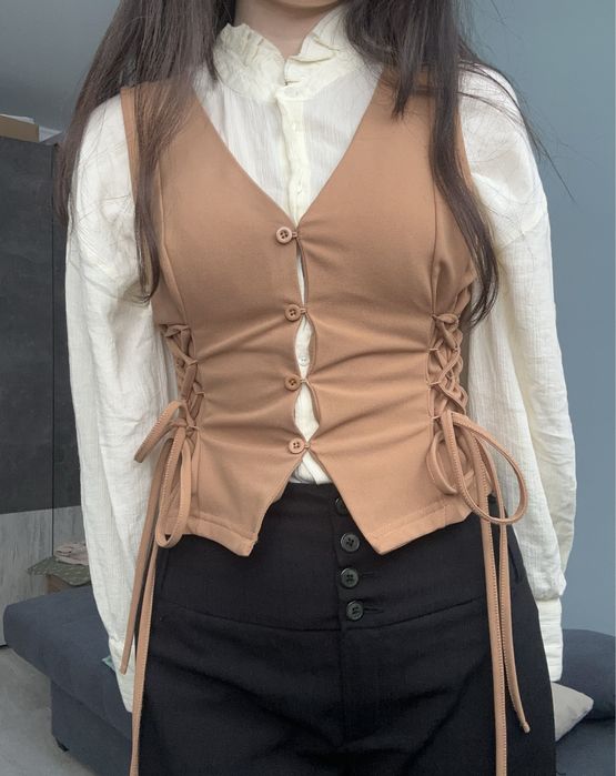 Рубашка и жилетка