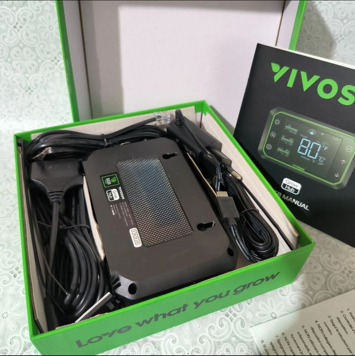Termostat GrowHub Controller inteligent pt cultivare plante cu WiFi