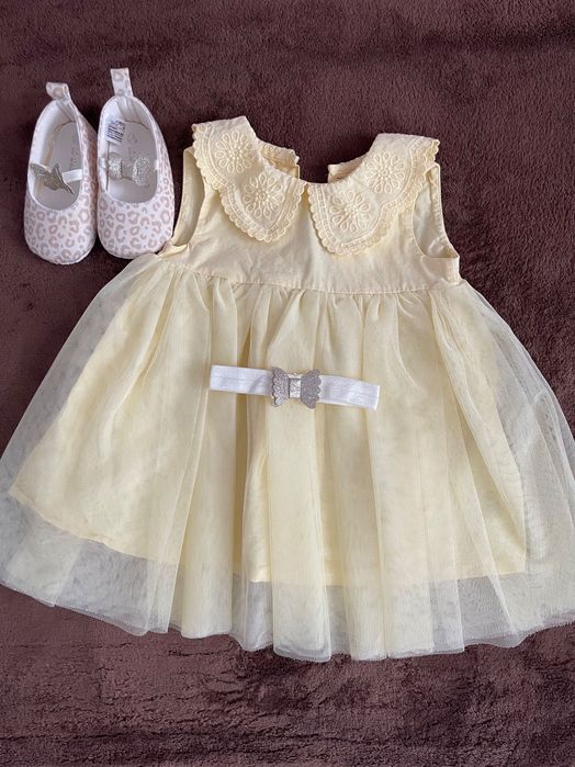 Рокля LCW baby 89-86 см и пантофки