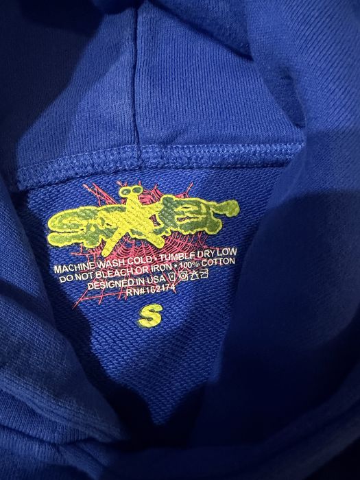 SP5DER hoodie “Blue”