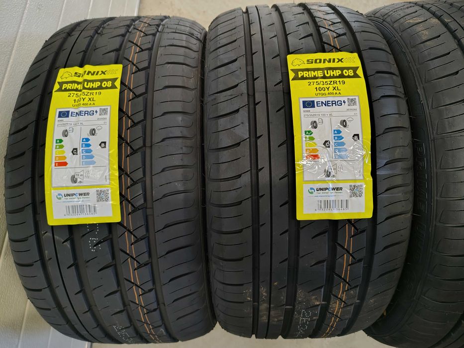 4 НОВИ летни гуми СПОРТ ПАКЕТ SONIX 245 40 19 +275 35 19  цена за брой