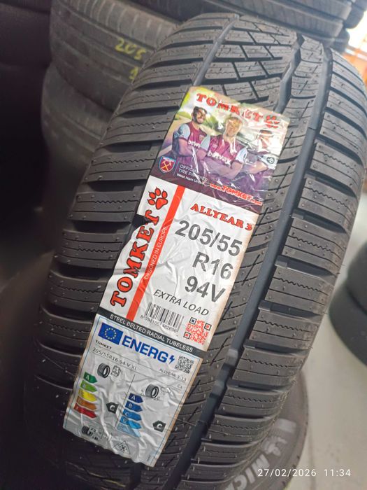 Зимни гуми 205/55/16 Tomket
