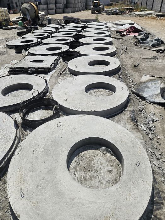 Бетонные  кольца