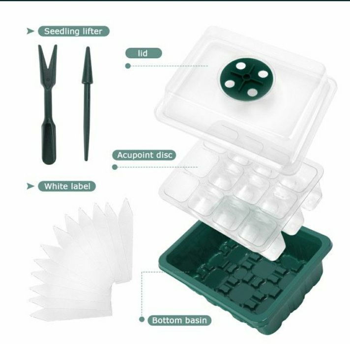 Tăvi pentru rasaduri,8bc pe set