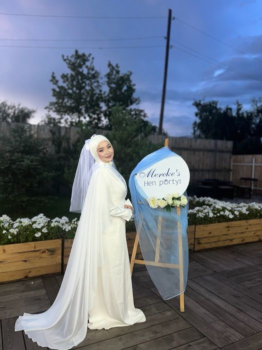 Платье на свадьбу, узату, девичник