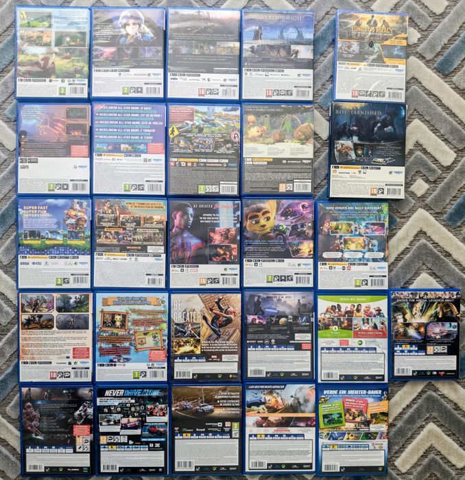 Jocuri ps4 sau ps5 colectie proprie