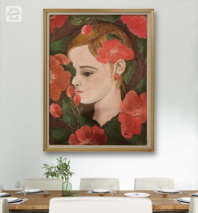 Tablouri deosebite în ulei fără ramă