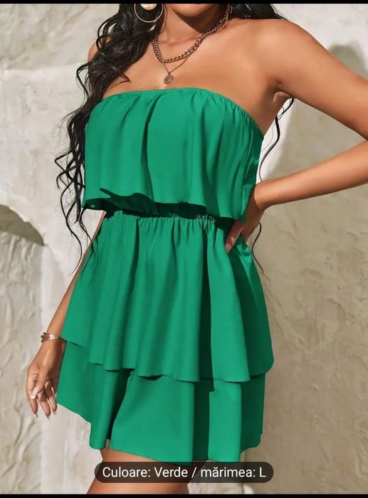 Rochie verde de vară L/XL