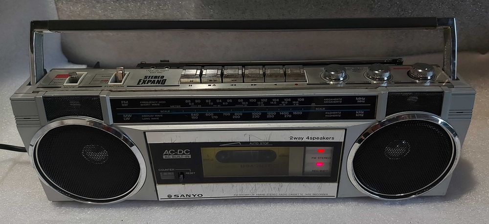 Sanyo M7150LU Stereo Radio Cassette Recorder