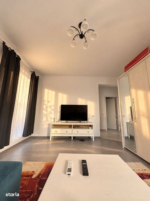 Apartament 2 camere mobilat și utilat loc parcare Chiajna str Soarelui