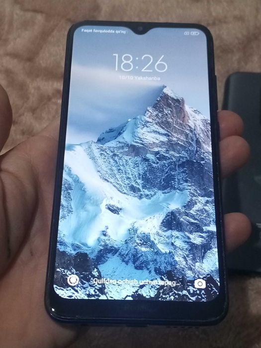 Redmi not 9 128 GB  Redmi 8 yahshi sastanyanda