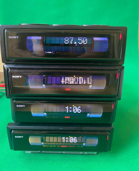 Cd playere auto Sony Cdx/Xr/Mdx Black panel doua fete -adaptor BT Usb