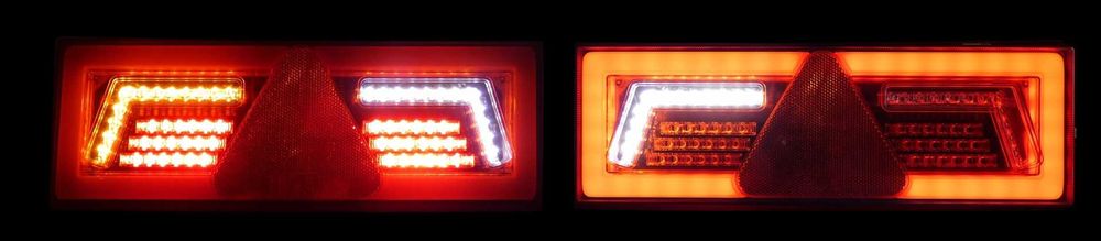 Комплект стопове с неон За Бус,Камион,Тир,Ремарке,Караванa 12 24v