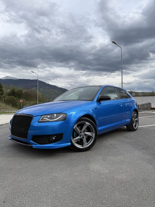 Audi A3 8P Coupe • 1.4 TFSI • CAXC • 2008 • S3 Style • Indulgent Blue • Unic propietar