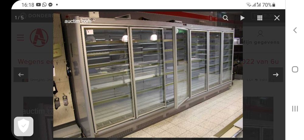 Vitrine frigorifice Linde!!!