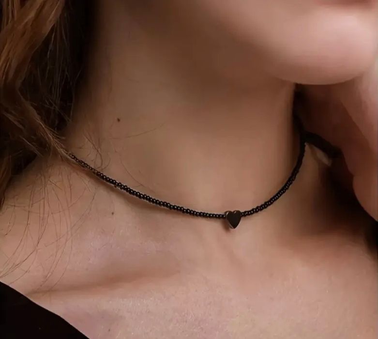 Дамско  колие с кристали