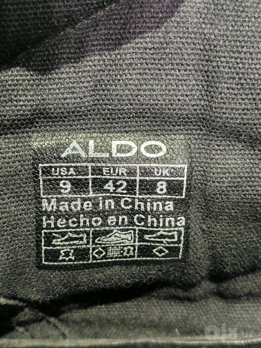 Оригинальные кожаные кроссовки ALDO