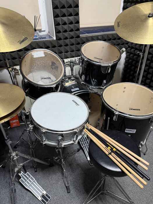 De vanzare set Tobe Acustice BlackBeat incepatori