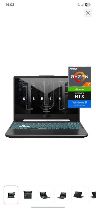 Asus tuf gaming a15