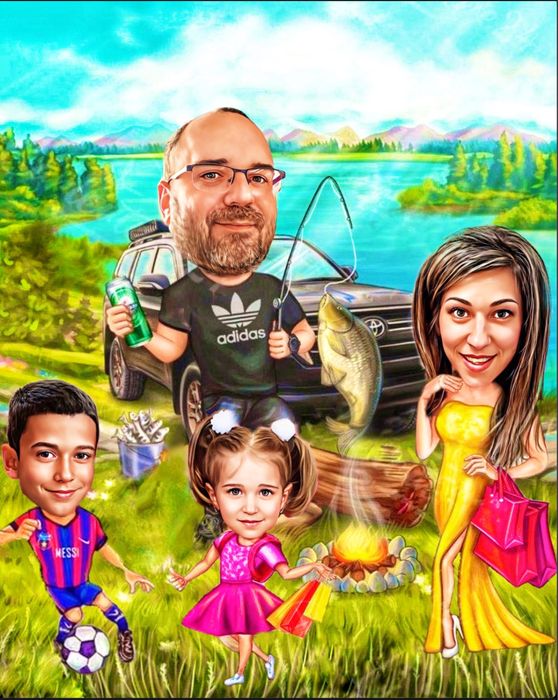 Карикатура А3