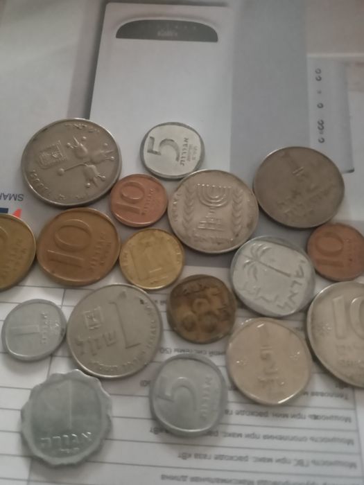 Арабский еврейские  монеты