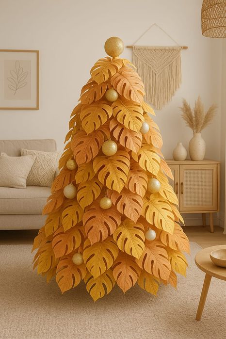 Новогодняя Ёлка-Монстера