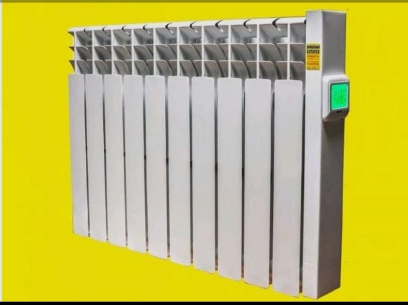 Парокапельный обогреватель НПК СТРАЖ 12 секций белый