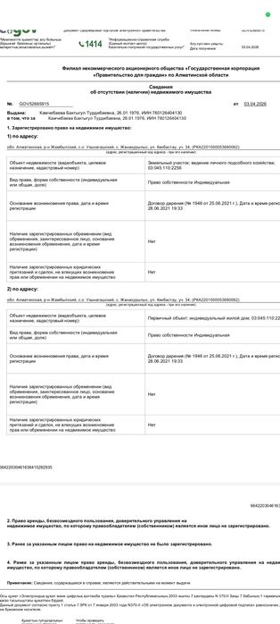 Участок и Дом чернови