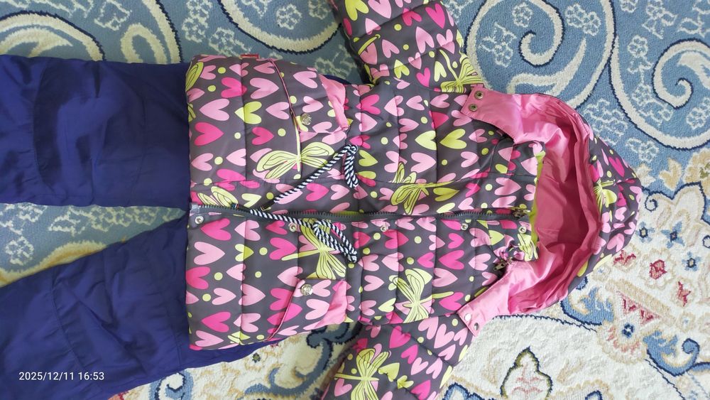 Зимнее комбинезон.