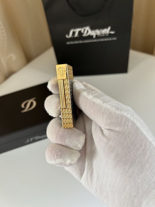 S.T. Dupont Ligne 2 Fuente оригинална запалка с 2 пламъка