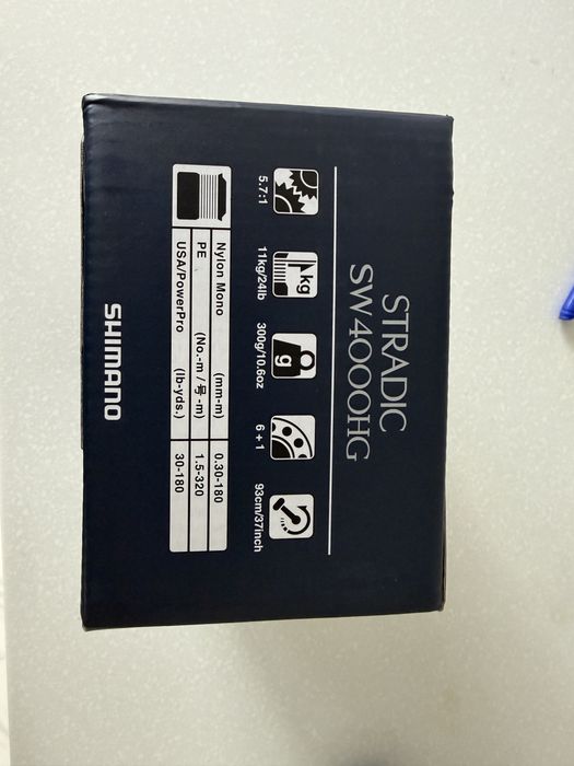 Катушка Shimano Stradic SW4000 HG