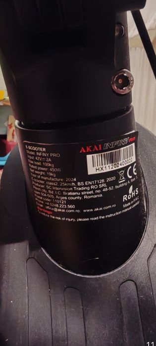 Trotineta electrica Akai Infiny Pro