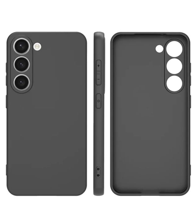 Samsung A14/A15/A25/A24/A16/A17/A07/A26/A37 Husa Silicon Transparenta/Neag